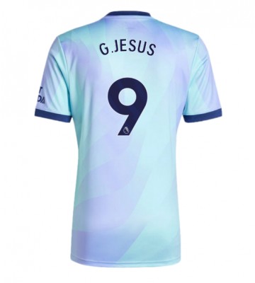 Arsenal Gabriel Jesus #9 Tercera Equipación 2024-25 Manga Corta